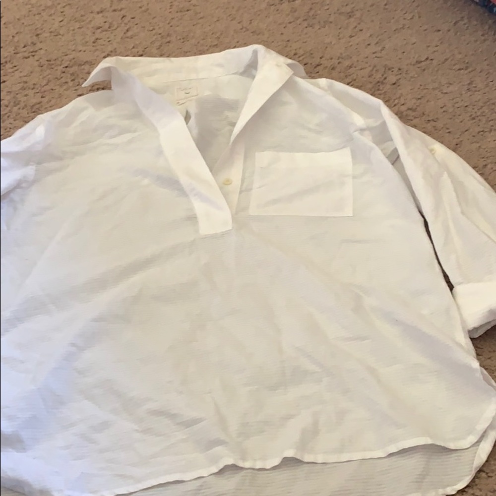 White long sleeve shirt